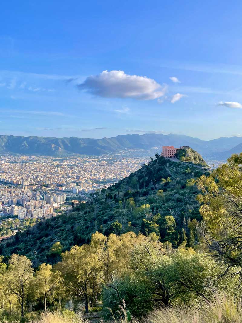 Vandring Sicilien Monte Pellegrino