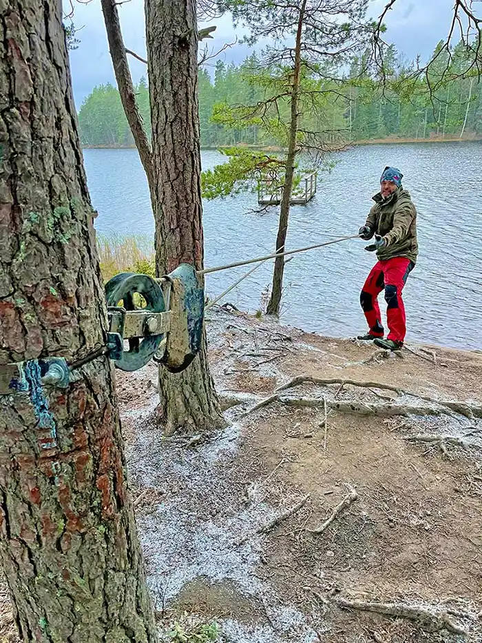 Sävsjöleden Sävsjön Tant Bruun